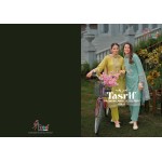 TASRIF PREMIUM EMBRODERD LAWN DUPPTA VOL 3 SHREE (Cotton Dupatta)