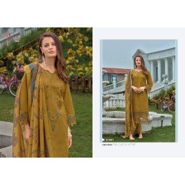 TASRIF PREMIUM EMBRODERD LAWN DUPPTA VOL 3 SHREE (Cotton Dupatta)