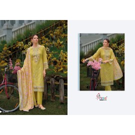 TASRIF PREMIUM EMBRODERD LAWN DUPPTA VOL 3 SHREE (Cotton Dupatta)