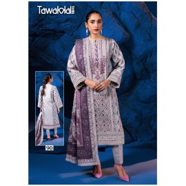 TAWAKKAL FABRICS MEHROZ LUXURY HEAVY COTTON COLLECTION VOL 8 (Cotton Dupatta) 
