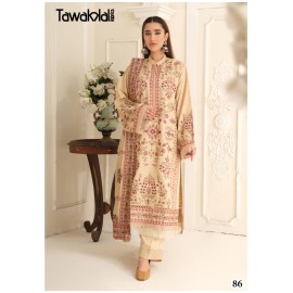 TAWAKKAL FABRICS MEHROZ LUXURY HEAVY COTTON COLLECTION VOL 8 (Cotton Dupatta) 