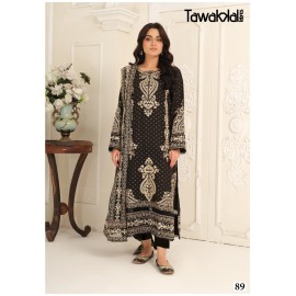 TAWAKKAL FABRICS MEHROZ LUXURY HEAVY COTTON COLLECTION VOL 8 (Cotton Dupatta) 