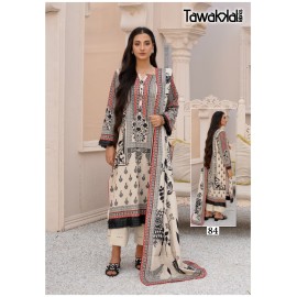 TAWAKKAL FABRICS MEHROZ LUXURY HEAVY COTTON COLLECTION VOL 8 (Cotton Dupatta) 