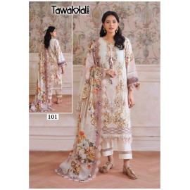 TAWAKKAL FABRICS SABA LUXURY HEAVY COTTON COLLECTION (cotton Dupatta)