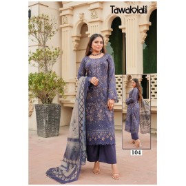 TAWAKKAL FABRICS SABA LUXURY HEAVY COTTON COLLECTION (cotton Dupatta)