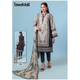 TAWAKKAL FABRICS SABA LUXURY HEAVY COTTON COLLECTION (cotton Dupatta)