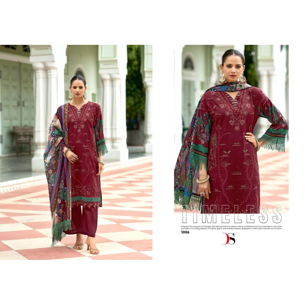TAWAKKAL PREMIUM COLLECTION 25 BY DEEPSY SUITS (cotton Dupatta)