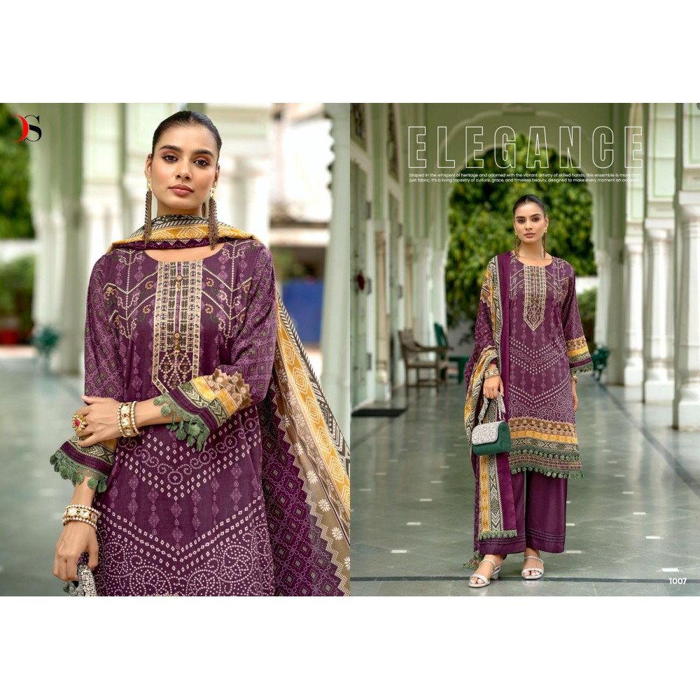 TAWAKKAL PREMIUM COLLECTION 25 BY DEEPSY SUITS (cotton Dupatta)