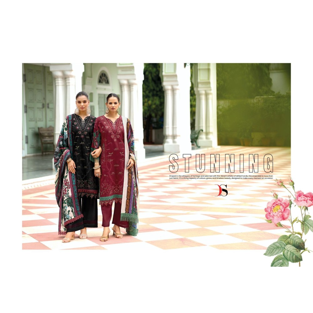 TAWAKKAL PREMIUM COLLECTION 25 BY DEEPSY SUITS (cotton Dupatta)