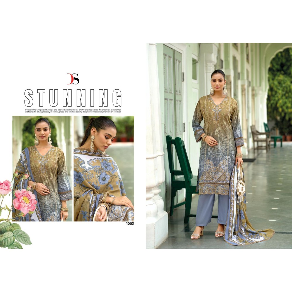 TAWAKKAL PREMIUM COLLECTION 25 BY DEEPSY SUITS (cotton Dupatta)