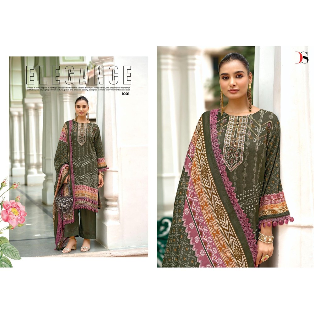 TAWAKKAL PREMIUM COLLECTION 25 BY DEEPSY SUITS (cotton Dupatta)
