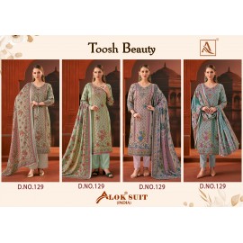 TOOSH-BEAUTY 129 ALOK SUITS (Winter Collection)