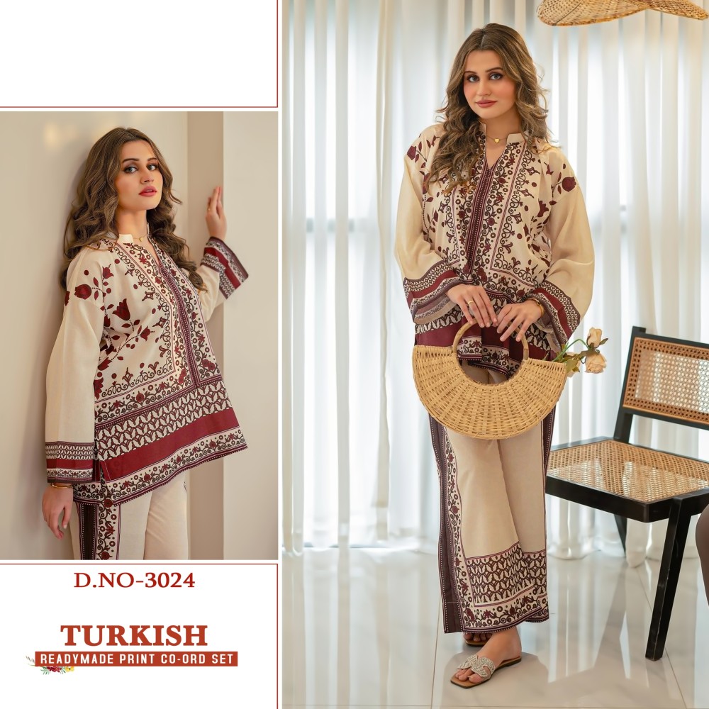 TURKISH R CO-ORD SETS 3024