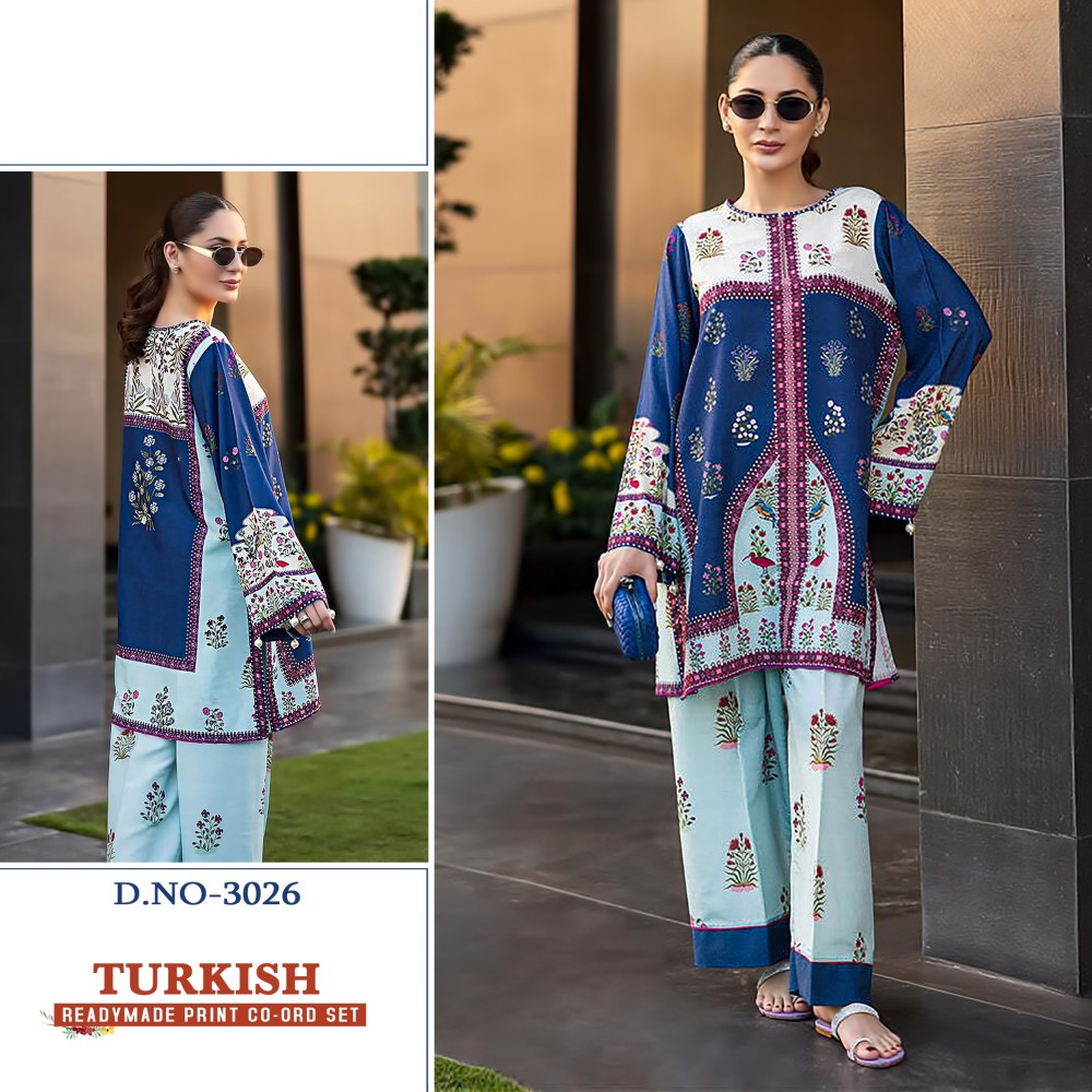 TURKISH R CO-ORD SETS 3026