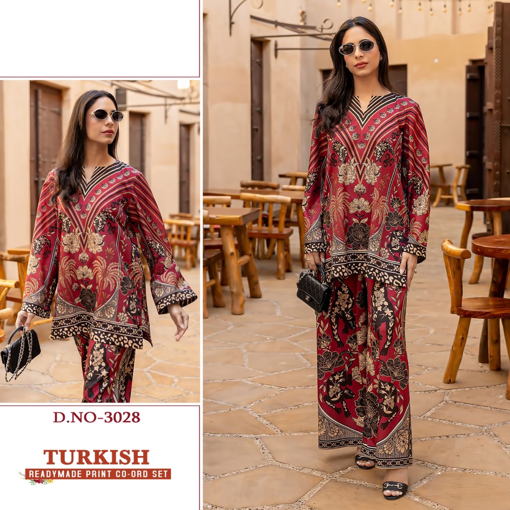 TURKISH R CO-ORD SETS 3028