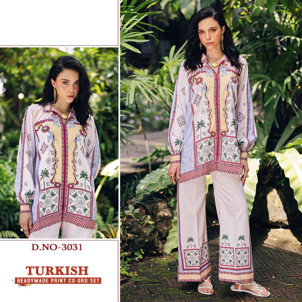 TURKISH R CO-ORD SETS 3031