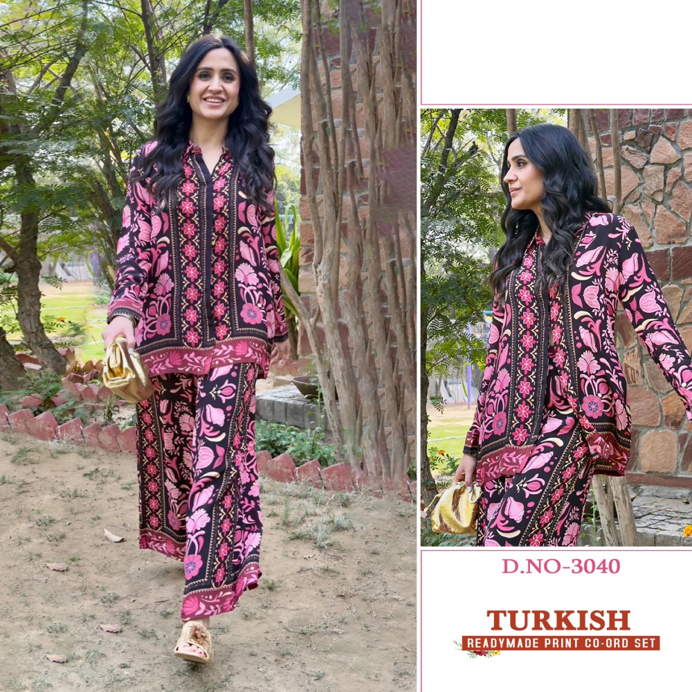 TURKISH R CO-ORD SETS 3040