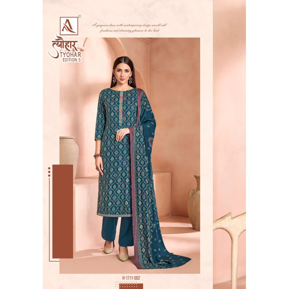 TYOHAAR 5 ALOK SUITS  (Winter Collection)