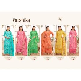 VARSHIKA ALOK SUITS (Cotton Dupatta)