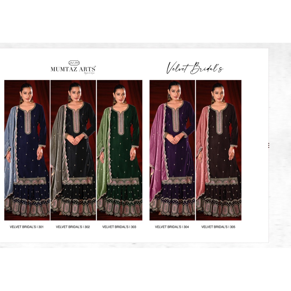 VELVET BRIDALS MUMTAZ  (Winter Collection)