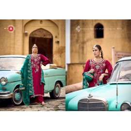 VENESHIAA VOL 2 MAKHMAL VELVET FOURDOTS (winter Collection)