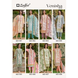 VENISHA VOL 2 ZULFAT (Cotton Dupatta)