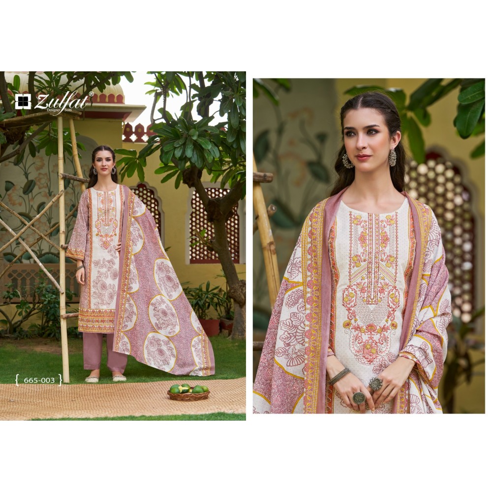VENISHA VOL 2 ZULFAT (Cotton Dupatta)