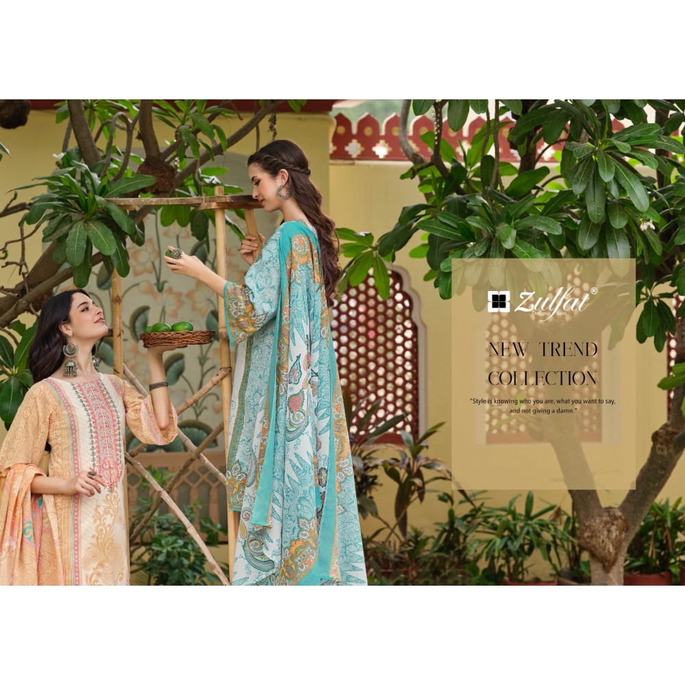 VENISHA VOL 2 ZULFAT (Cotton Dupatta)