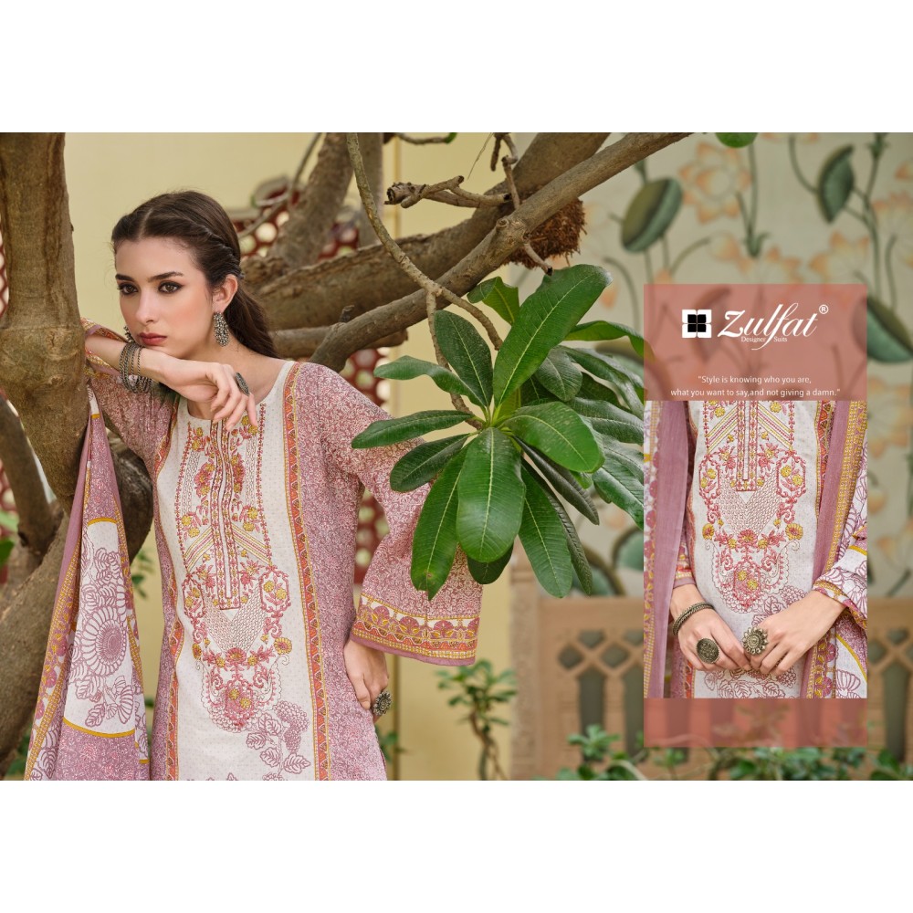 VENISHA VOL 2 ZULFAT (Cotton Dupatta)