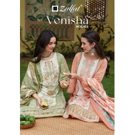VENISHA VOL 2 ZULFAT (Cotton Dupatta)