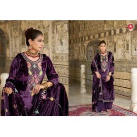 VIBECAST MAKHMAL VELVET FOURDOTS (winter Collection)