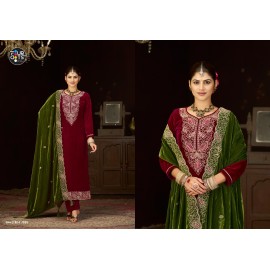 VIVICA VELVET FOURDOTS (winter Collection)