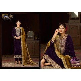 VIVICA VELVET FOURDOTS (winter Collection)