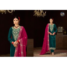 VIVICA VELVET FOURDOTS (winter Collection)