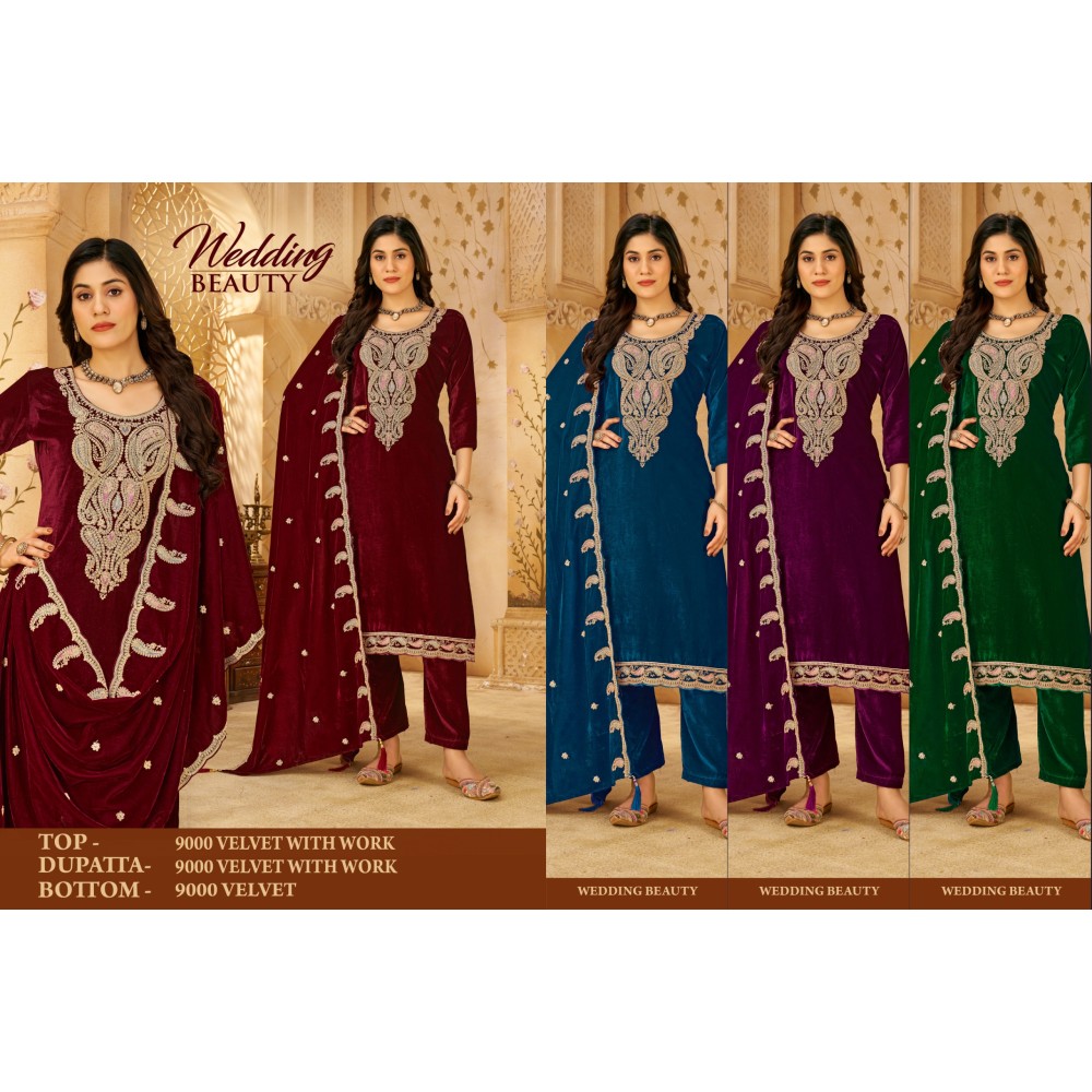 WEDDING BEAUTY VELVET  (Winter Collection)