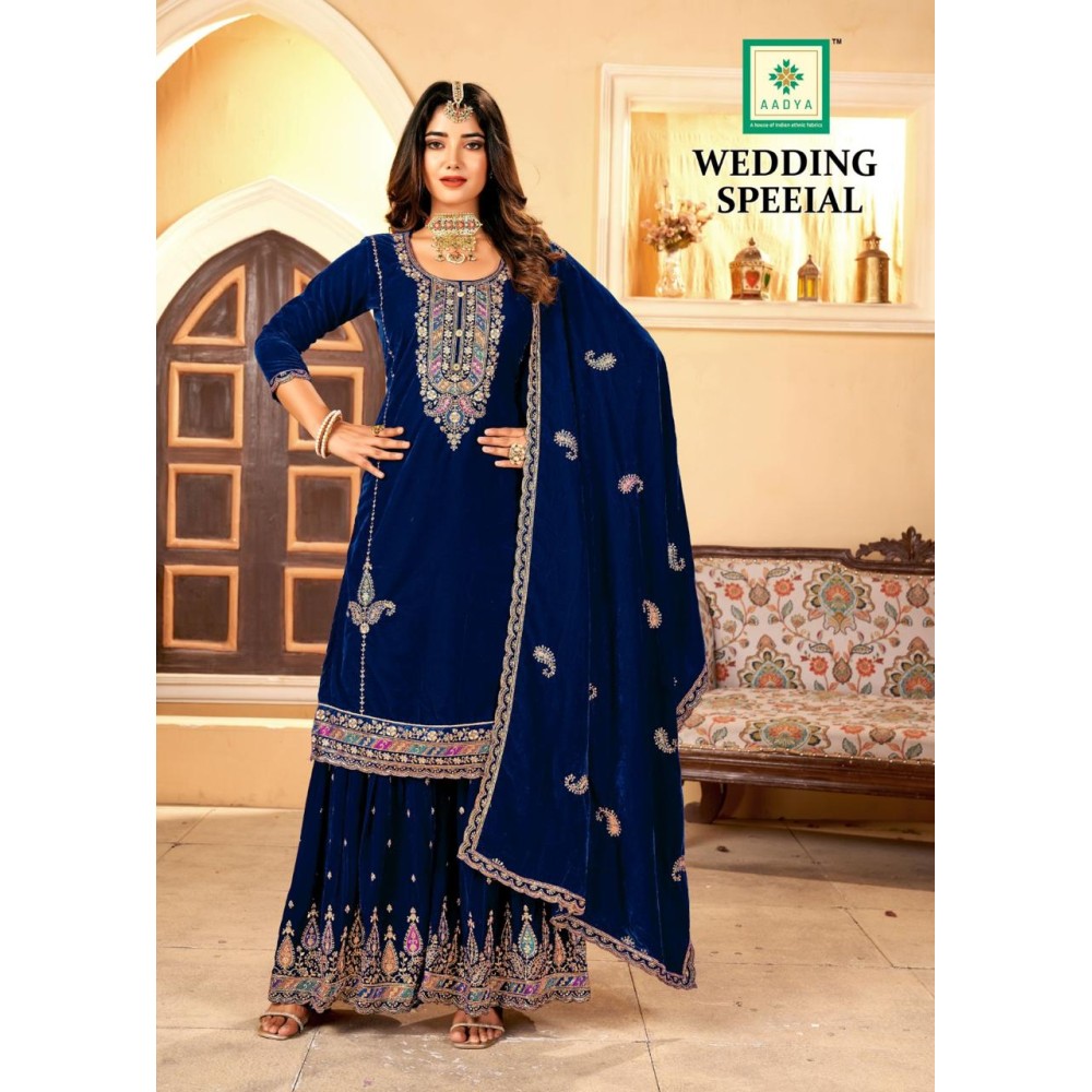 WEDDING SPECIAL AADYA VELVET (Winter Collection)
