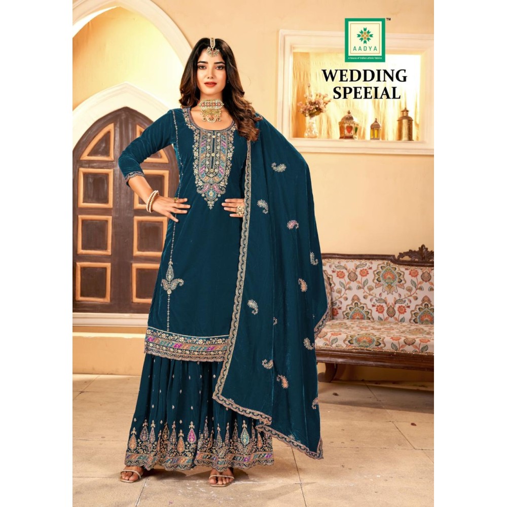 WEDDING SPECIAL AADYA VELVET (Winter Collection)