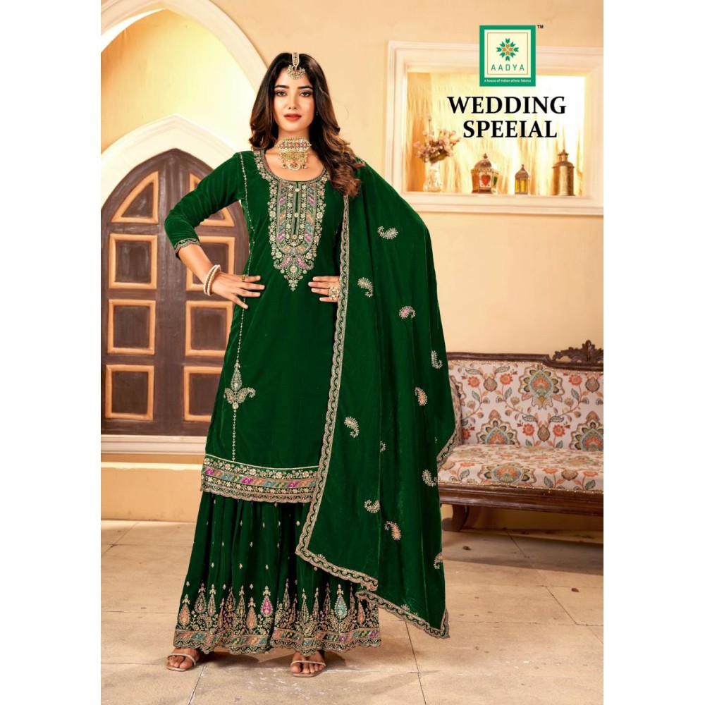WEDDING SPECIAL AADYA VELVET (Winter Collection)