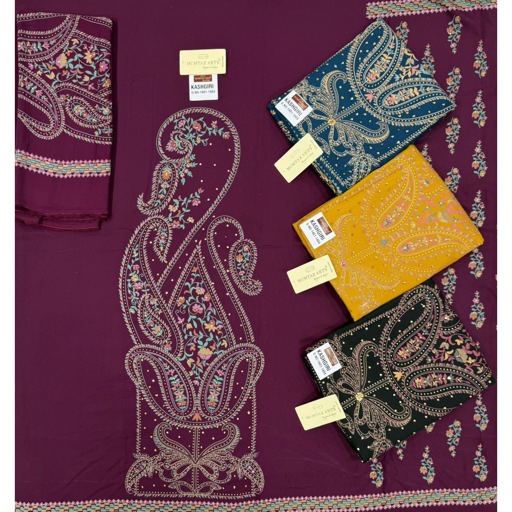 WOOLTOOSH VRAJKALA 1301-1304 MUMTAZ (winter Collection)