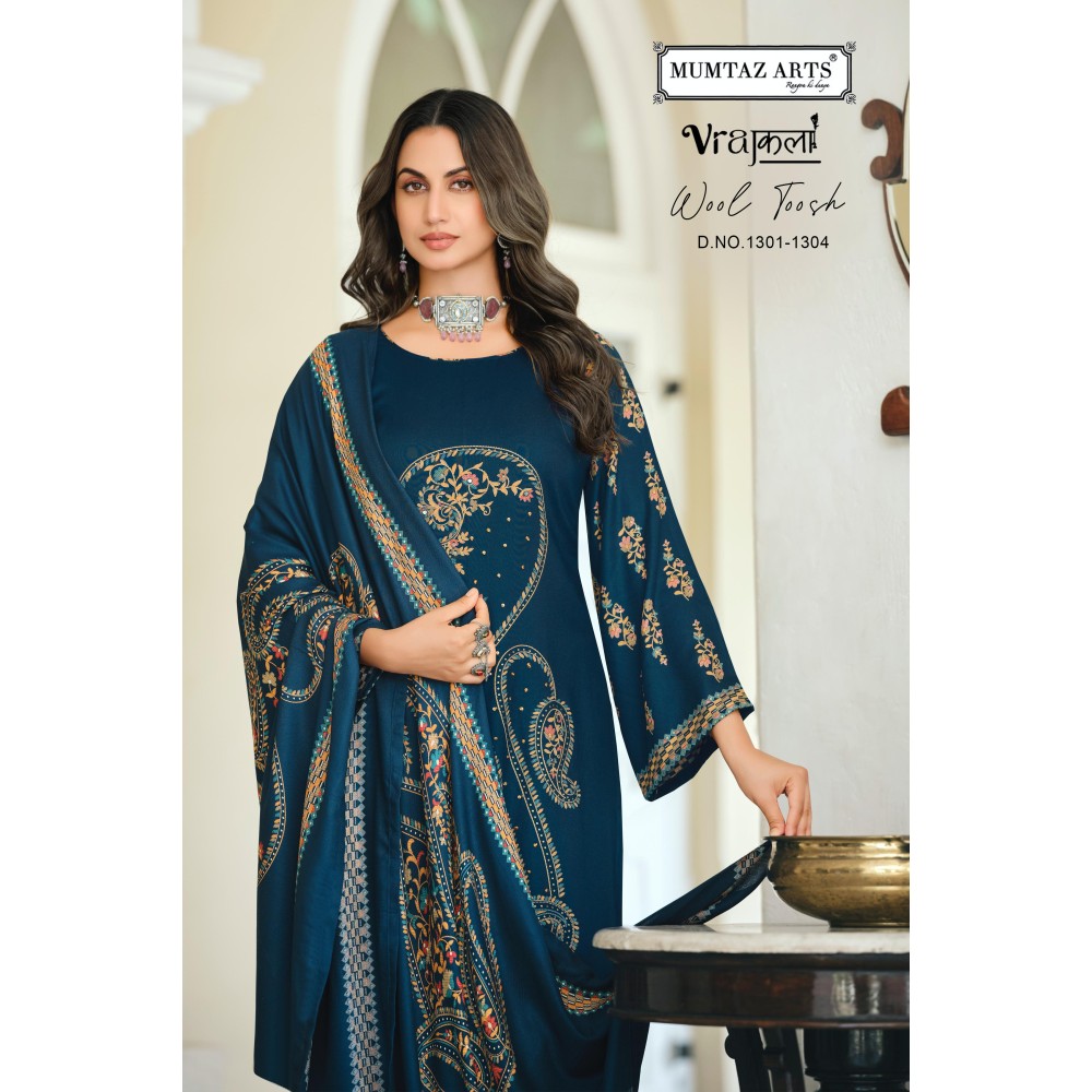 WOOLTOOSH VRAJKALA 1301-1304 MUMTAZ (winter Collection)