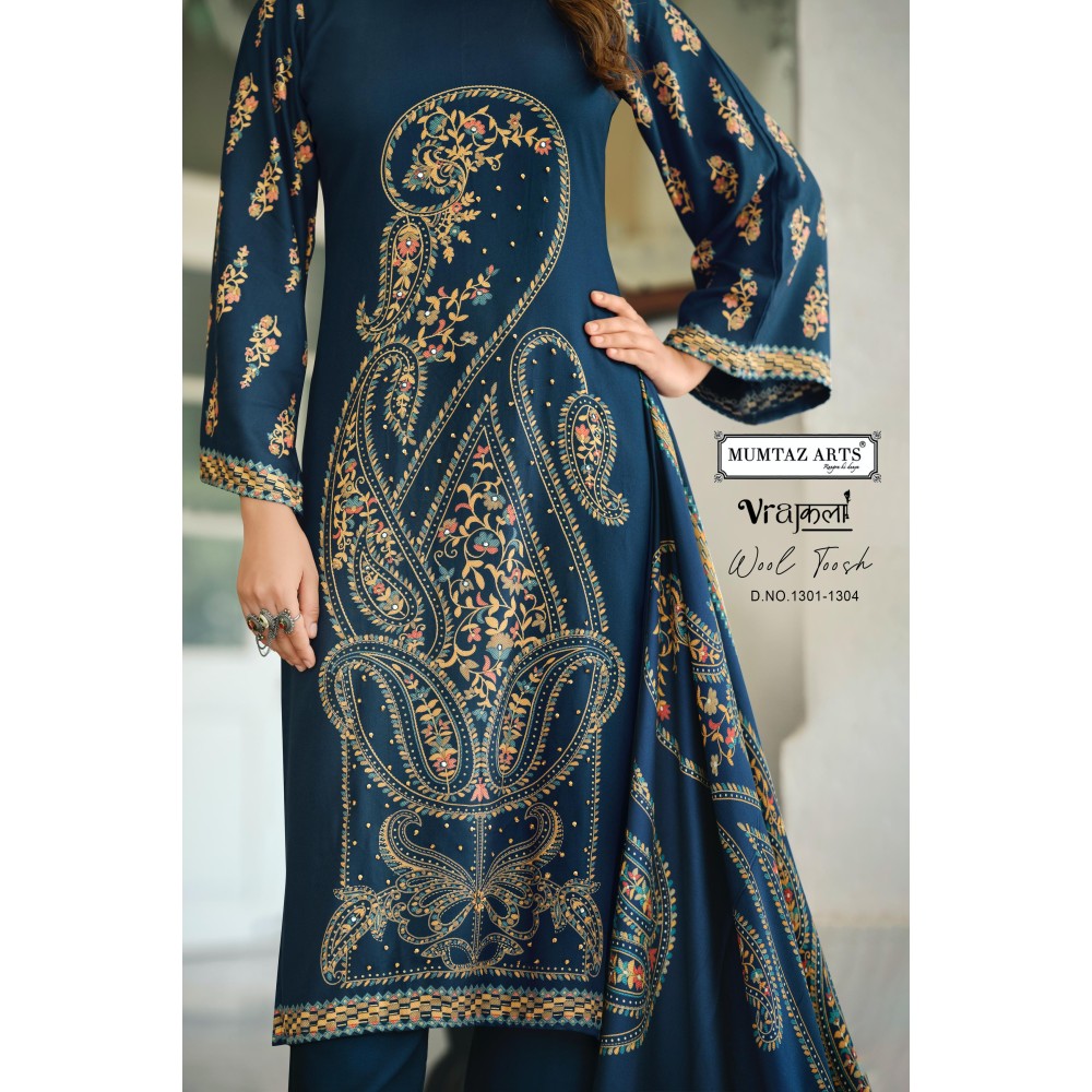 WOOLTOOSH VRAJKALA 1301-1304 MUMTAZ (winter Collection)