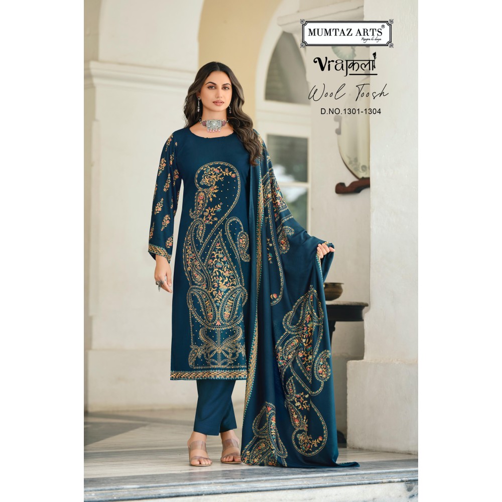 WOOLTOOSH VRAJKALA 1301-1304 MUMTAZ (winter Collection)
