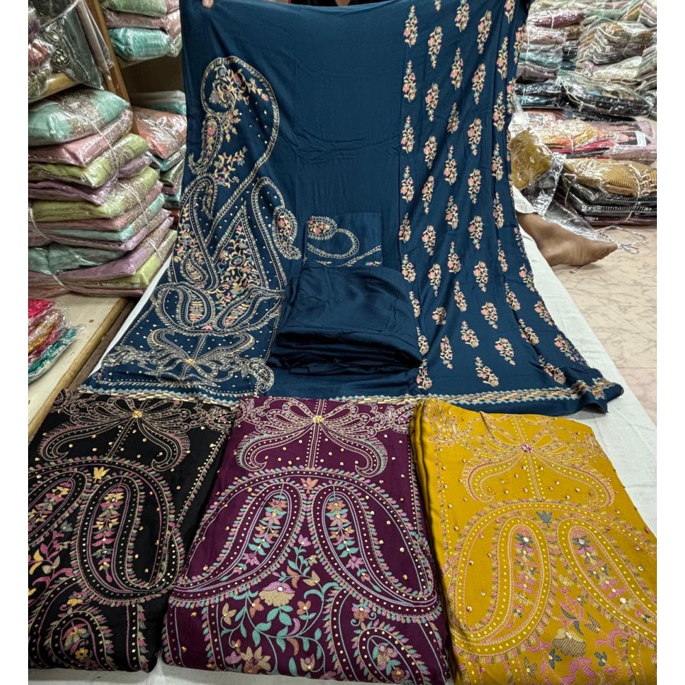 WOOLTOOSH VRAJKALA 1301-1304 MUMTAZ (winter Collection)