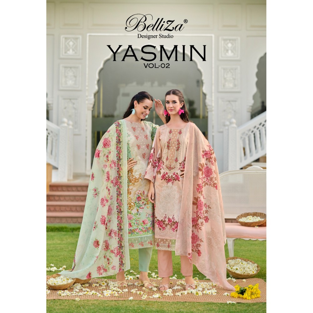 YASMIN 2 BELLIZA (Cotton Dupatta)