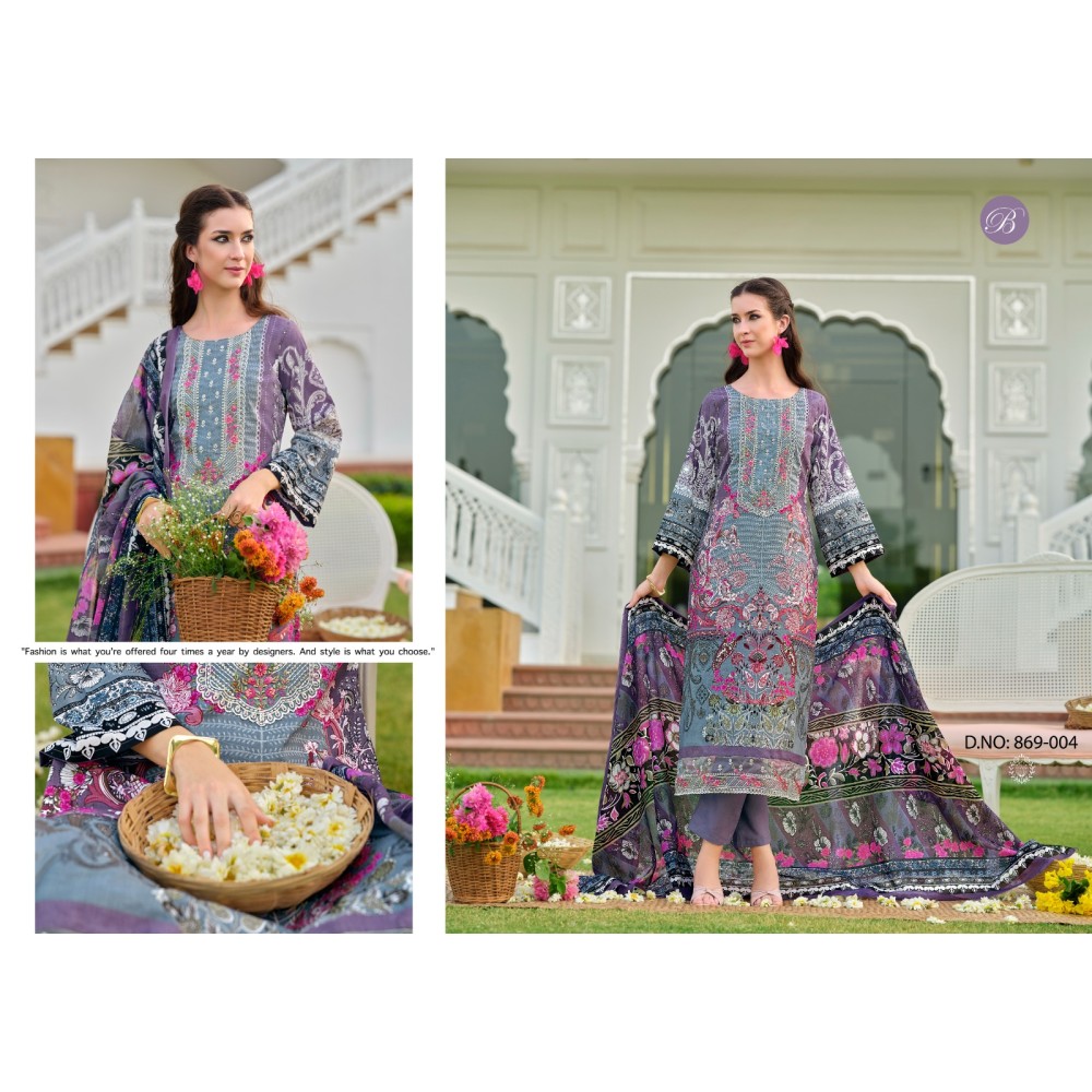 YASMIN 2 BELLIZA (Cotton Dupatta)