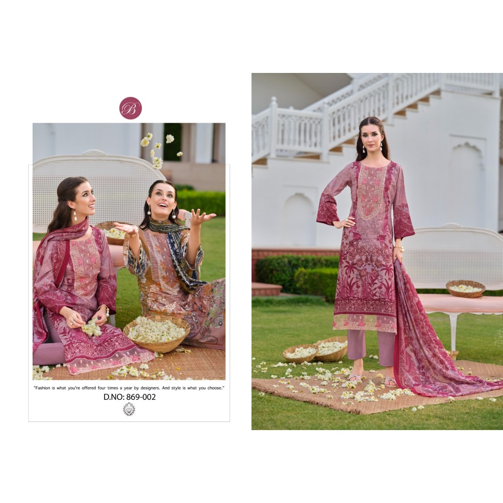 YASMIN 2 BELLIZA (Cotton Dupatta)