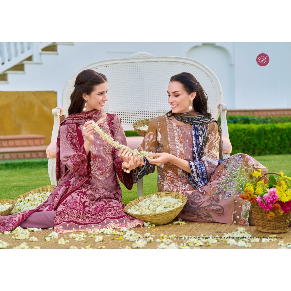 YASMIN 2 BELLIZA (Cotton Dupatta)