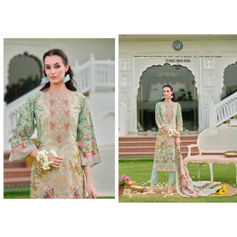 YASMIN 2 BELLIZA (Cotton Dupatta)