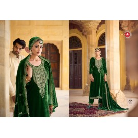 ZANAAR VELVET FOURDOTS (winter Collection)