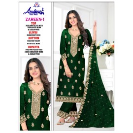 ZAREEN 1 VELVET AMBICA TEX  (Winter Collection)